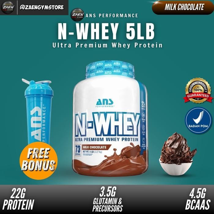 ANS Performance N Whey 5 Lbs BPOM ANS N-Whey