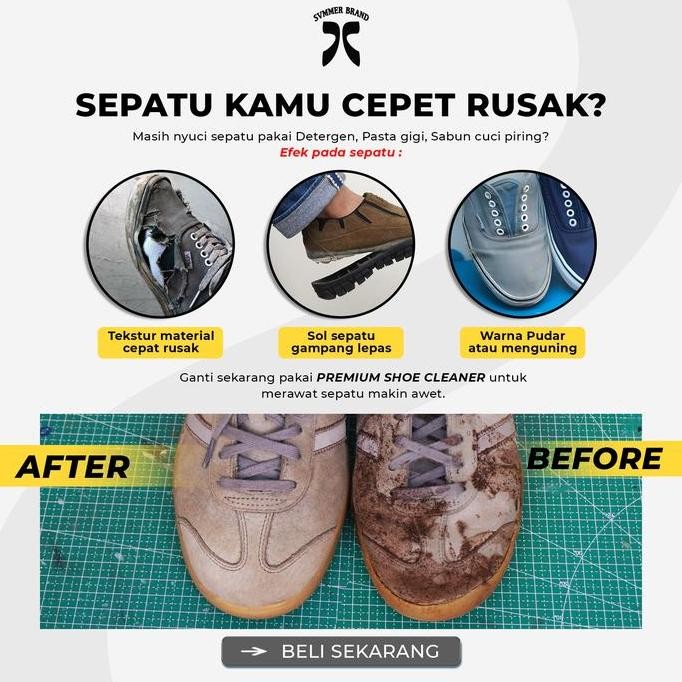 Paket Super Lengkap Pemutih Pembersih Sepatu Parfum Usaha Pemula Laundry Sepatu Starter Kit - Summer