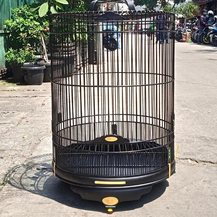 SANGKAR KANDANG MURAI PVC BnR BLACK DOFF MODEL BATMAN NO 2 murah