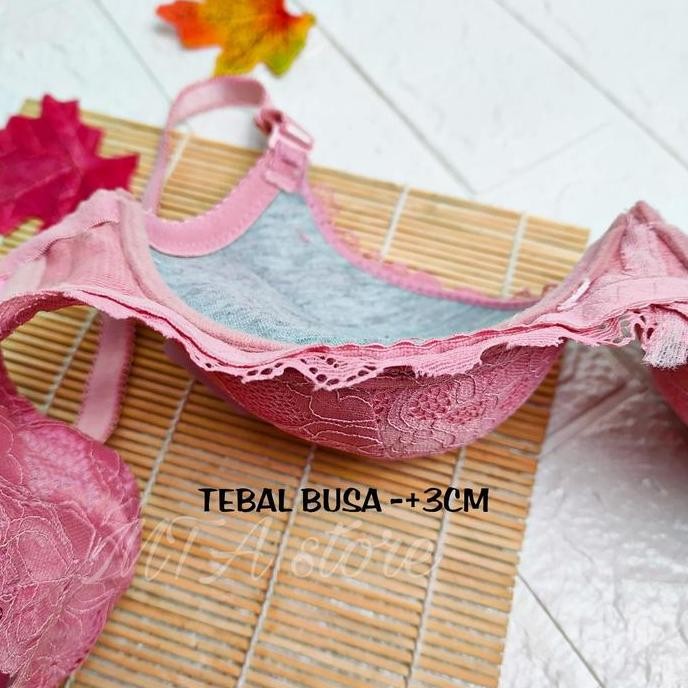 Push Up Bra Cup Full Sorex 9816 Brokat Size 34-38 Cup B/ Bra Busa Tebal Cup Full Bra Double Busa