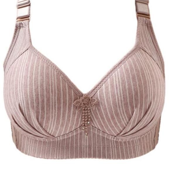 Bra Wanita Dewasa Jumbo Bh Wanita Cup C-D Ada Busa Tanpa Kawat Kait 4 Nyaman Di Pakai B95 Bh Murah C