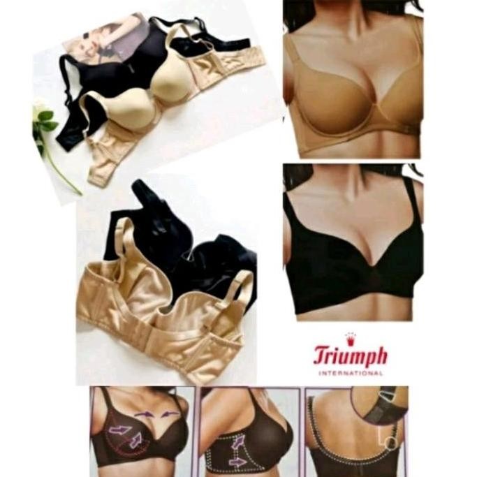 34C 34D 36D Bra Triumph Side Shape Original Branded Full Coverage