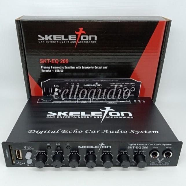 Pre Amp Parametrik Audio Skeleton SKT-EQ 200