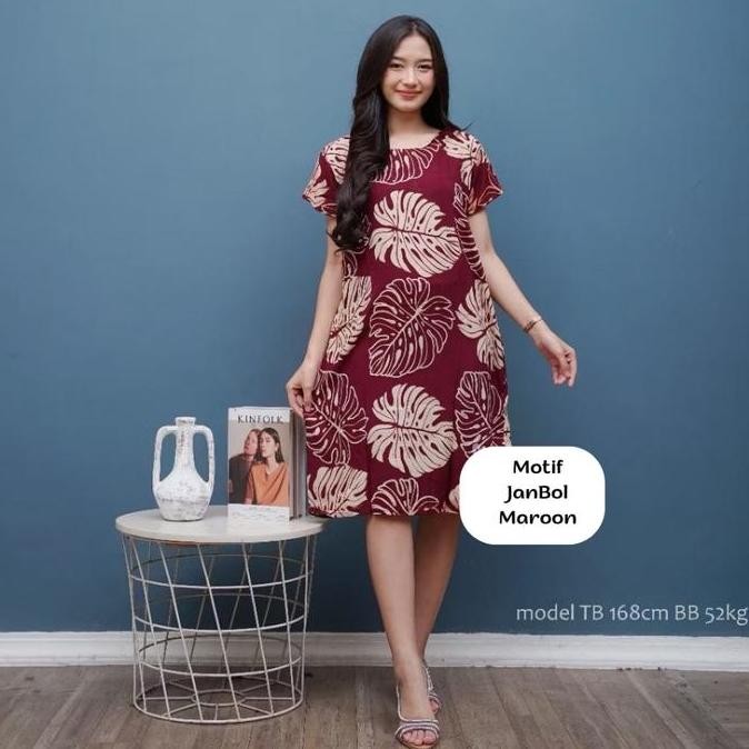Daster Bali Pendek Kekinian - Homedress Bali Dress Rayon Nyaman