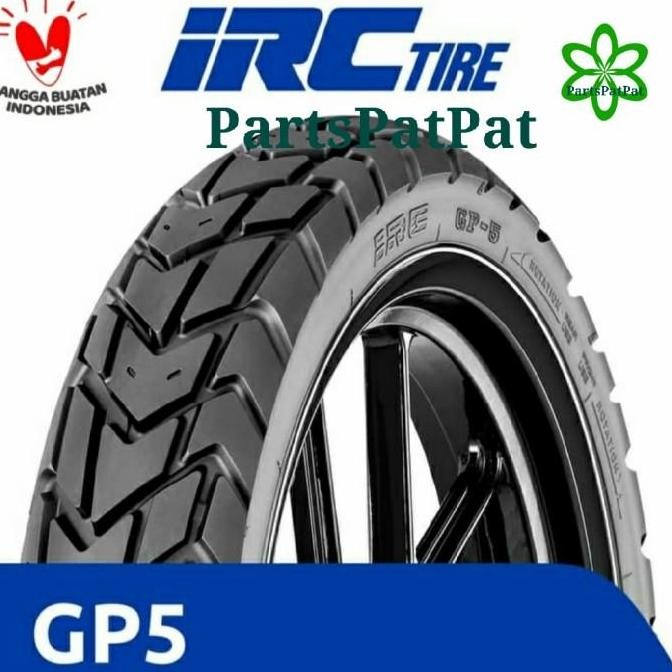 BAN IRC GP5 GP-5 GP 5 TUBELES 809014 80/90-14 8090-14 IRC DUAL PURPOSE