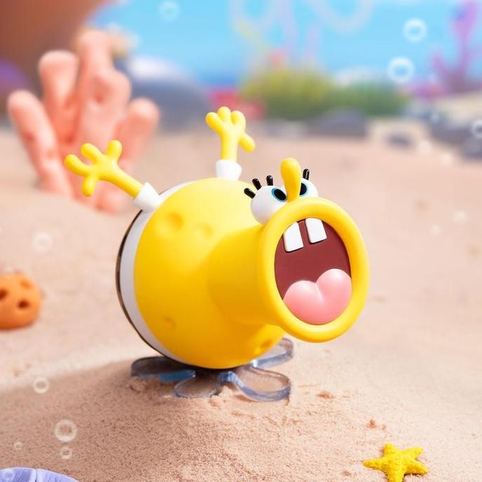 Pop Mart Spongebob Squarepants Daily Quirks Action Figure Toys Mainan Anak