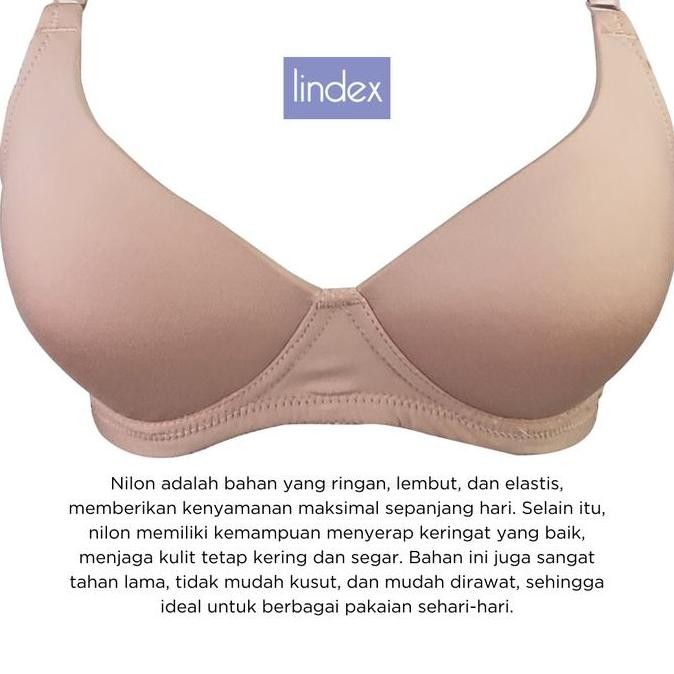 Lindex Remaja Teen Wireless Bra 321 Busa Tanpa Kawat Nyaman Super Soft