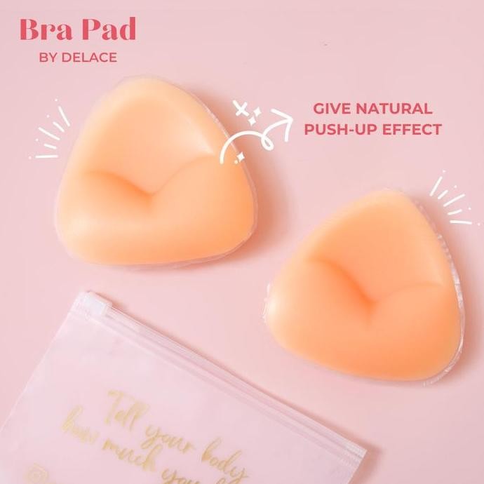 Nippie Bra Pad Delace Silicone Bra Pads Push Up Padding