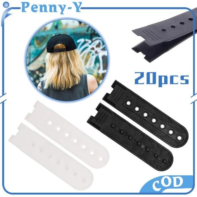 DT47 >> 20pcs Gesper Lubang Topi / Strap Gesper Topi / Pengait Topi Jaring