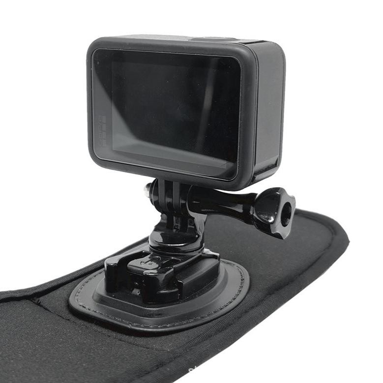 Bisa Cod 360 Rotating Buckle Mounting Action Camera Quick Release Base Dudukan 360 Derajat Flat Kame