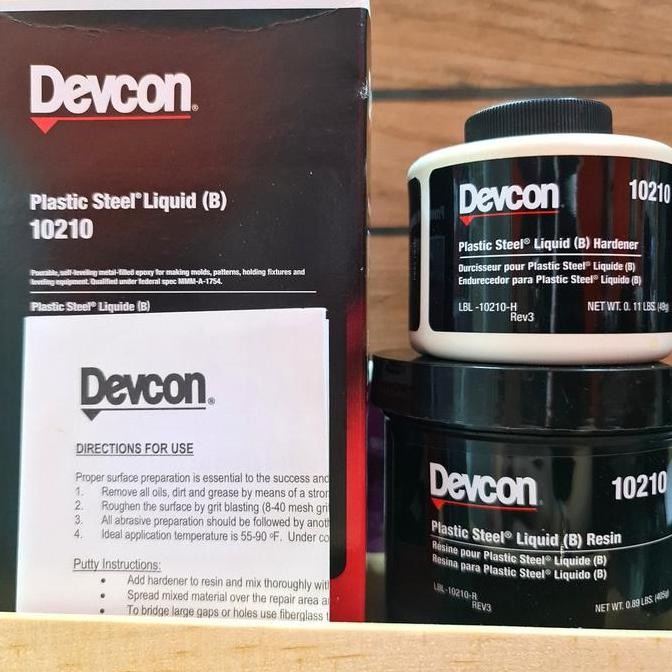 Promo DEVCON PLASTIC STEEL LIQUID (B) 10210 COD