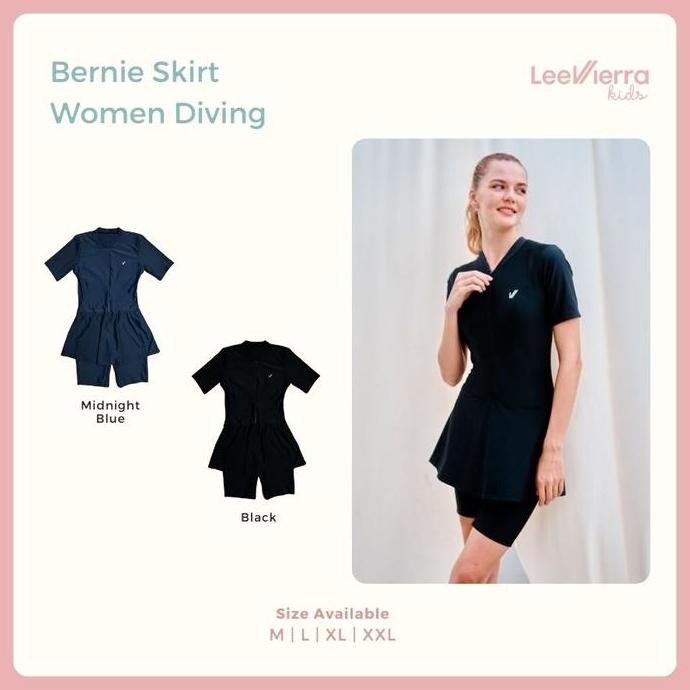 Lee Vierra Bernie Skirt Women Diving, Baju Renang Wanita