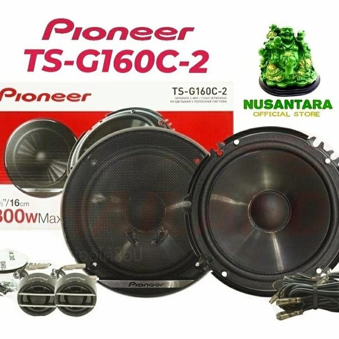 Promo Pioneer TS-G160C-2 Speaker 16cm dengan Tweeter 30mm & Woofer IMPP 300W Max tsg160c2 tsg 160c2 