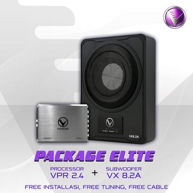 Promo Paket Audio Mobil Venom Elite DSP Venom 2.4 MK-II & Subwoofer Free Pasang & Free Tuning COD
