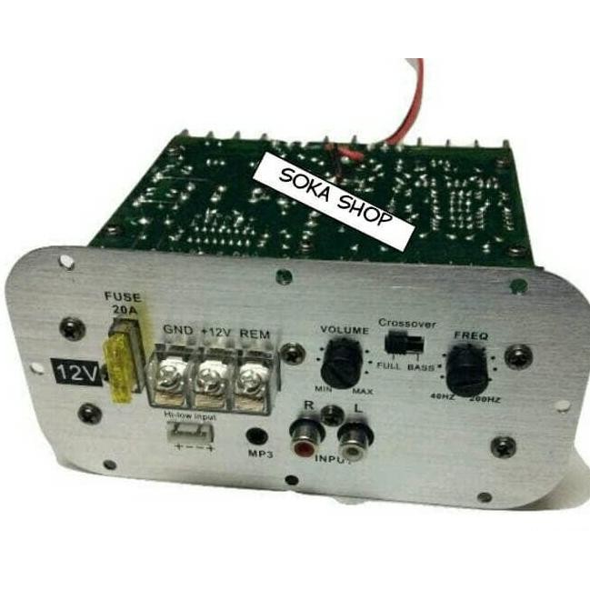 Kit Bastube Aktif Buat Mobil 10-12"