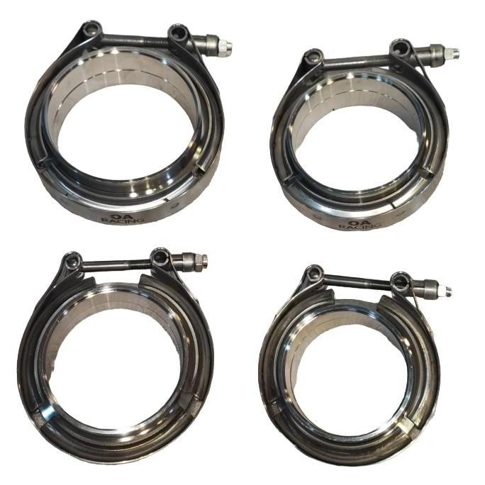 Promo OA V-Band Clamp Quick Release / klem V-Band Knalpot  2 2.5 3 3.5 Inch COD