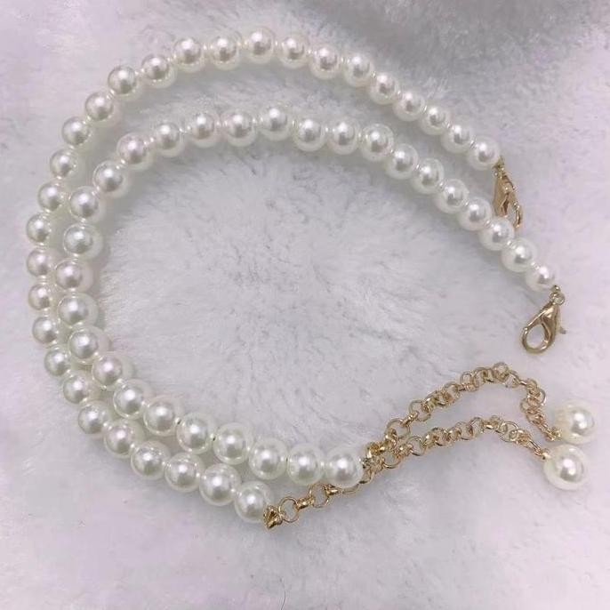 Promo Pearl Chain, Mary Jane Shoe Accessories Cod