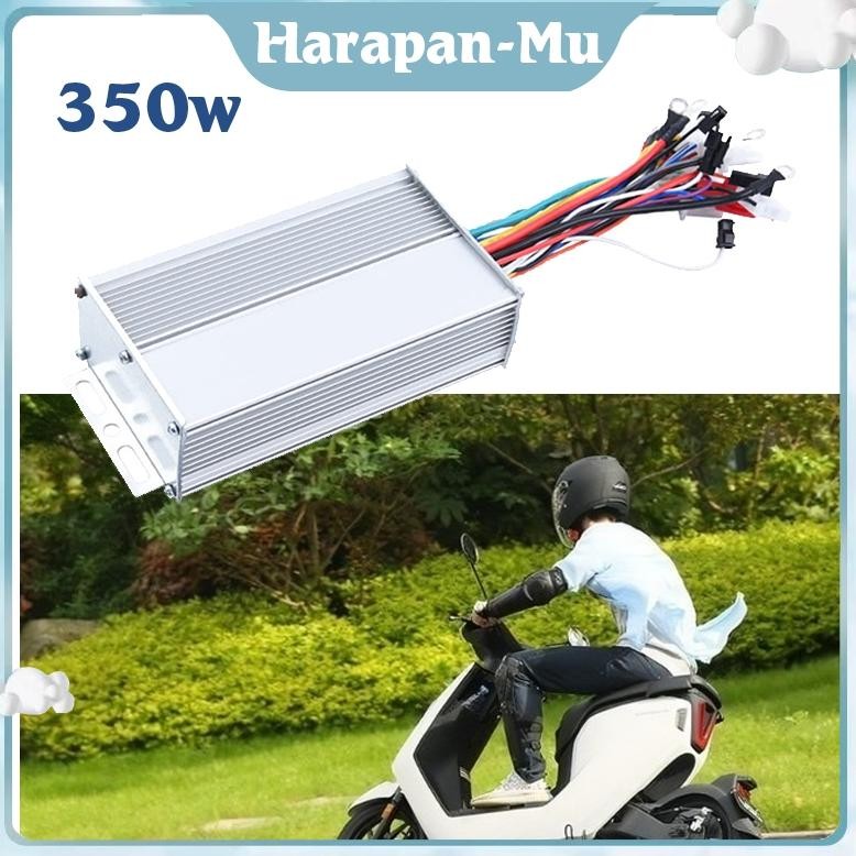 UGNDA Controller Sepeda Listrik 36V/48V 350W / Controller Motor Listrik / Untuk Sepeda Listrik, Skut
