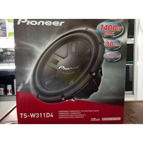 Promo SUBWOOFER PIONEER TS W311 D4 / TSW311D4 SUBWOOFER PIONEER / PIONEER 12 COD