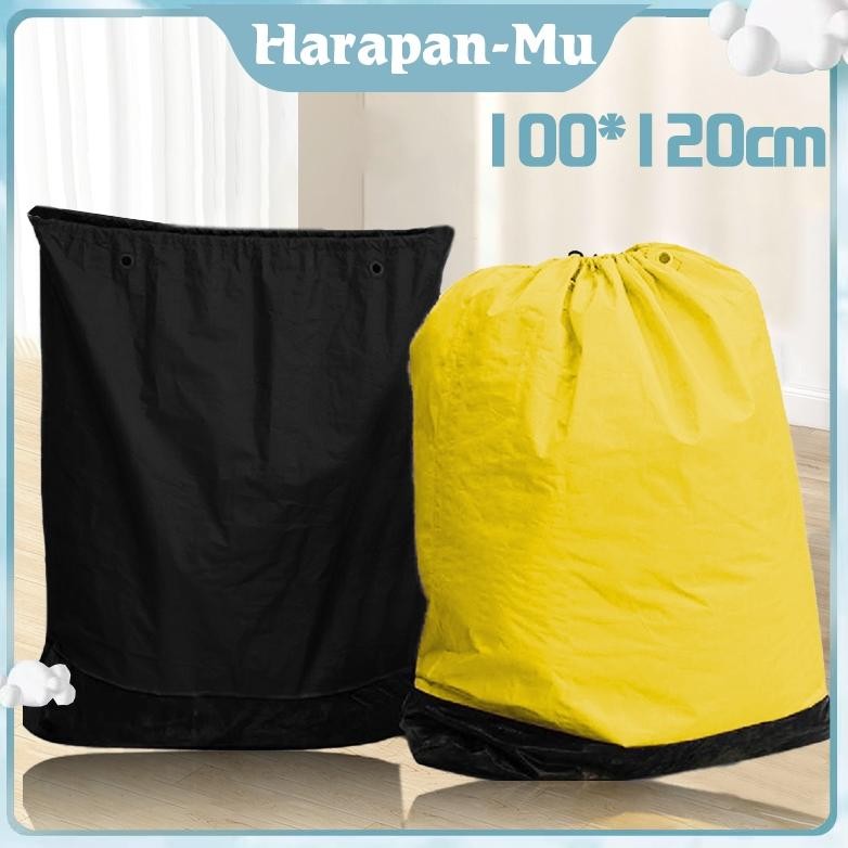 UGNDA Tas Jinjing Berkapasitas Besar / 120*100cm Tas Pengepakan Serut / Tas Anyaman Plastik