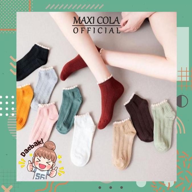Promo Kaos Kaki Ks06 Kaos Kaki Wanita Motif Renda Semata Kaki Cod