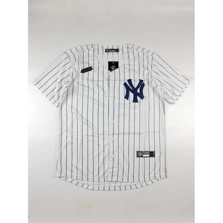 Baju Jersey Baseball New York Yankees NY Putih Import Quality L19