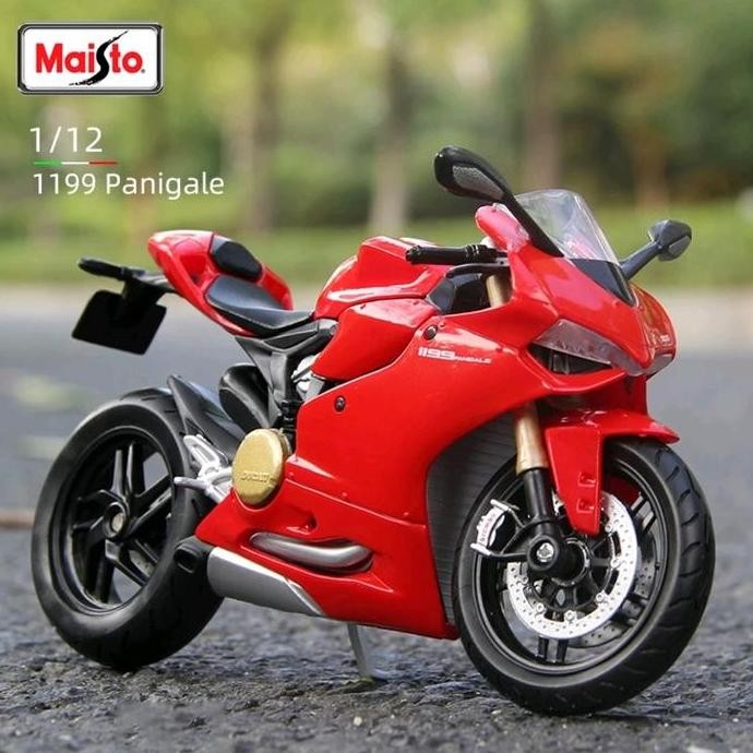 Maisto 1:12 Motorcycles Diecast Miniatur Motor   Balap