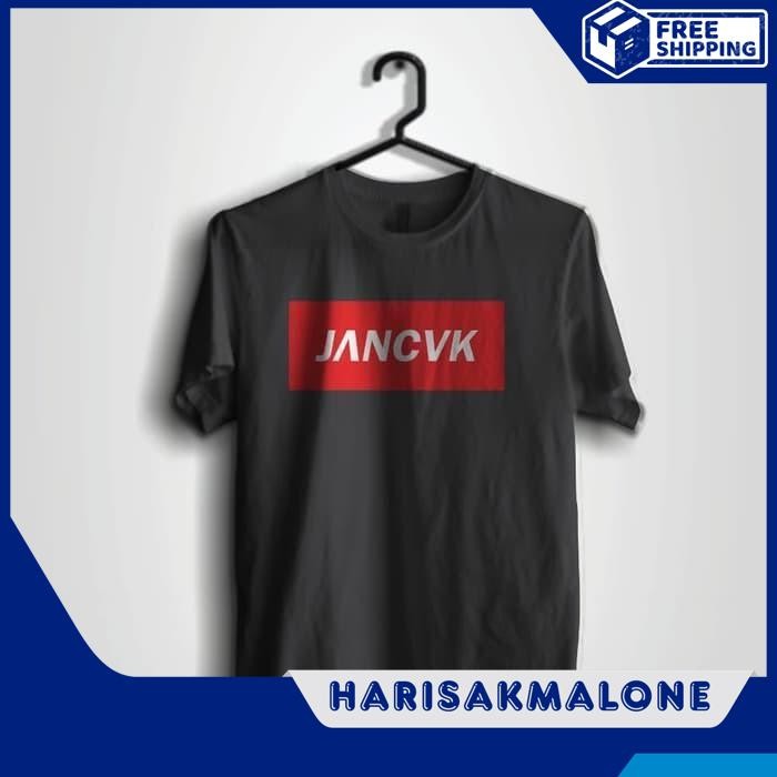 DISKON GEDE KAOS TSHIRT BAJU COMBED 30S DISTRO JANCUK JANCOK POLOS CUSTOM INDONESIA PRIA WANITA SURA