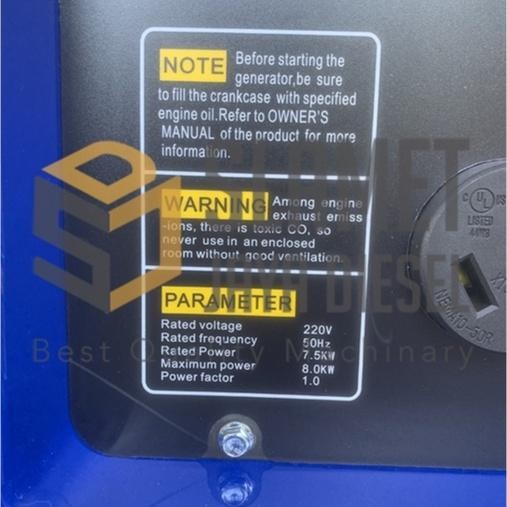 Genset General Silent Bensin MT10000SC - 8000 Watt **