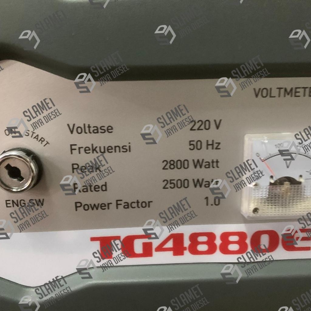 Genset Tiger TG 4880 E - 2800Watt **