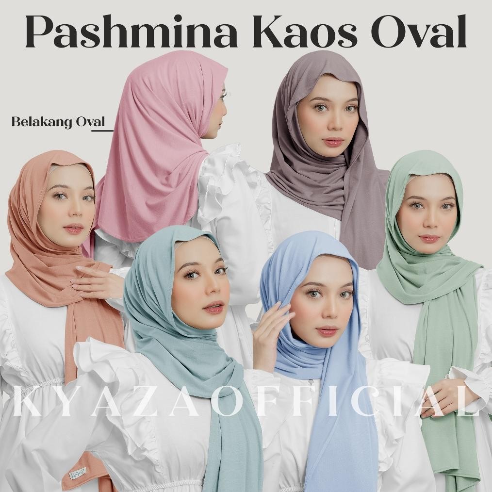 Hot - Pashmina Kaos Oval | Pashmina Kaos Oval Rayon Super | Pashmina Oval Rayon Meleyot | Pashmina K