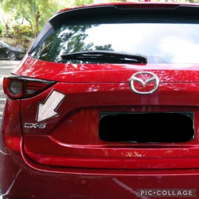 READY STOCK EMBLEM CX5 EMBLEM BAGASI BELAKANG MAZDA CX-5 