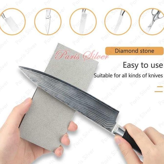 Batu asah diamond plate intan berlian plat whetstone handplane