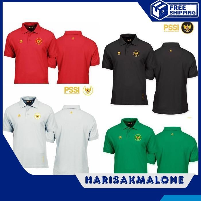 BEST SELLER KAOS POLO SHIRT TSHIRT BAJU KERAH DISTRO TIMNAS INDONESIA GARUDA AFF HOME AWAY 3RD KIPER