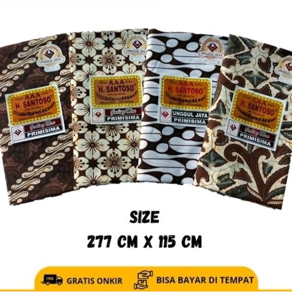 KAIN PANJANG/ KAIN JARIK BATIK HALUS AAA H.SANTOSO KOKO