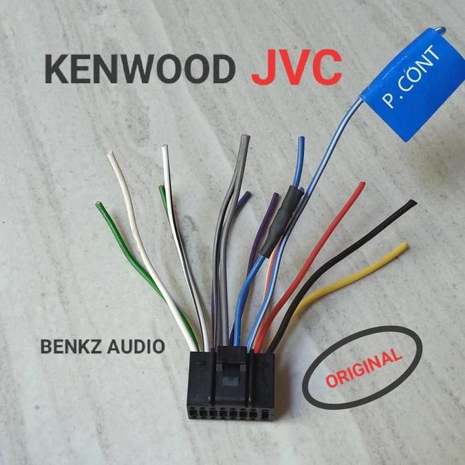 Soket kabel tape mobil JVC Kenwood socket headunit jvc kenwood HARGA SPESIAL