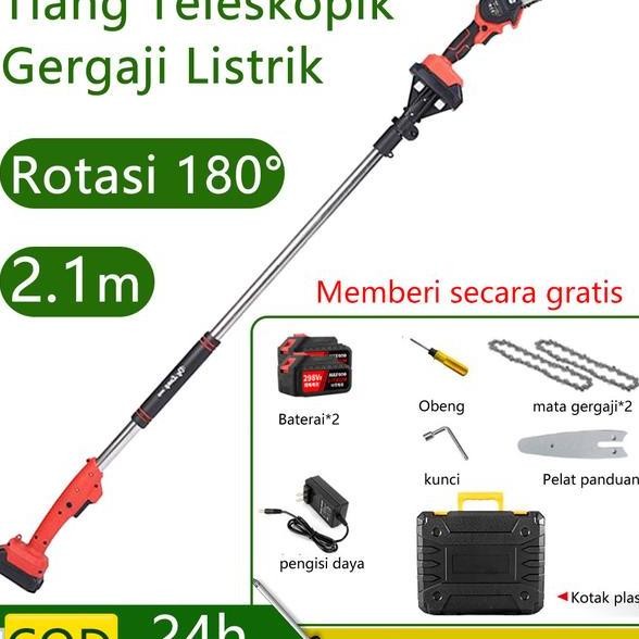 2 6 Inci Pemangkasan Listrik Mini Gergaji Pengisian Ulang Melihat Gergaji Kayu Kecil Yang Membelah K