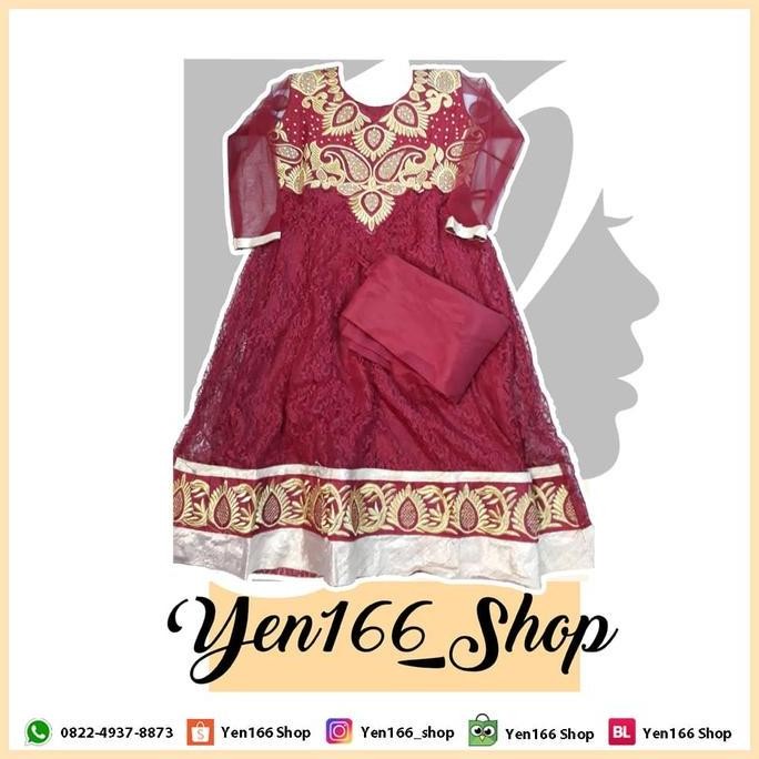 Anarkali Dress / Baju India Anak Anak