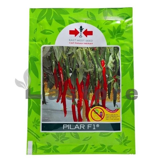 Promo Benih Cabe Merah Besar Pilar F1 Isi 1500 Butir Cap Panah Merah COD