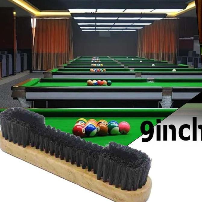 Sikat Meja Billiard 9 Inch Table Brush Billiard Untuk Isak /Meja Billiard Murrey Termurah