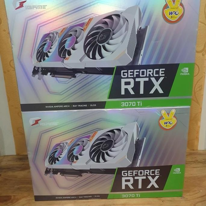 BEBAS ONGKIR - VGA COLORFUL IGAME RTX 3070 TI 8GB ULTRA WHITE COLORFUL RTX 3070TI 8GB