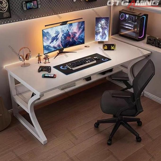 GTGAMING Meja Komputer / Meja Gaming / meja komputer serat karbon/ Meja Komputer 120cm / Meja Komput