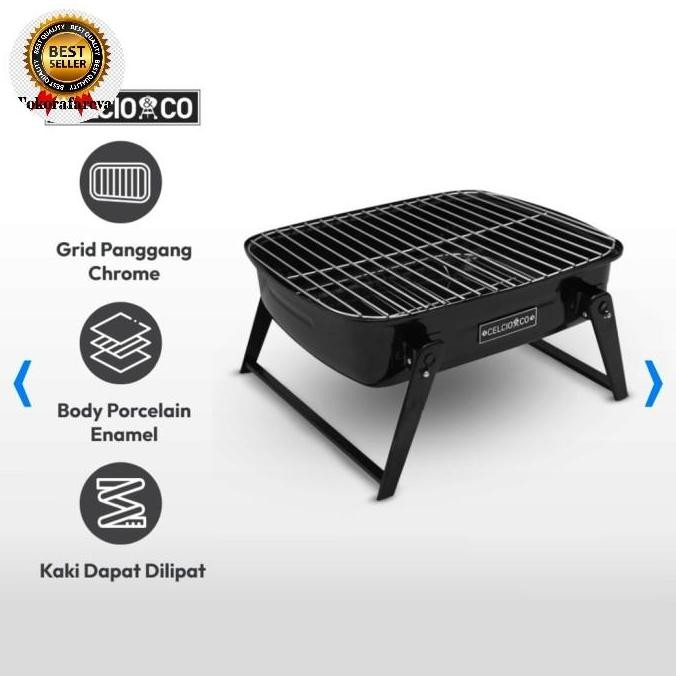 CelCio & Co Panggangan Arang Besar/Bakaran Sate,ikan,Ayam Bakar Mini