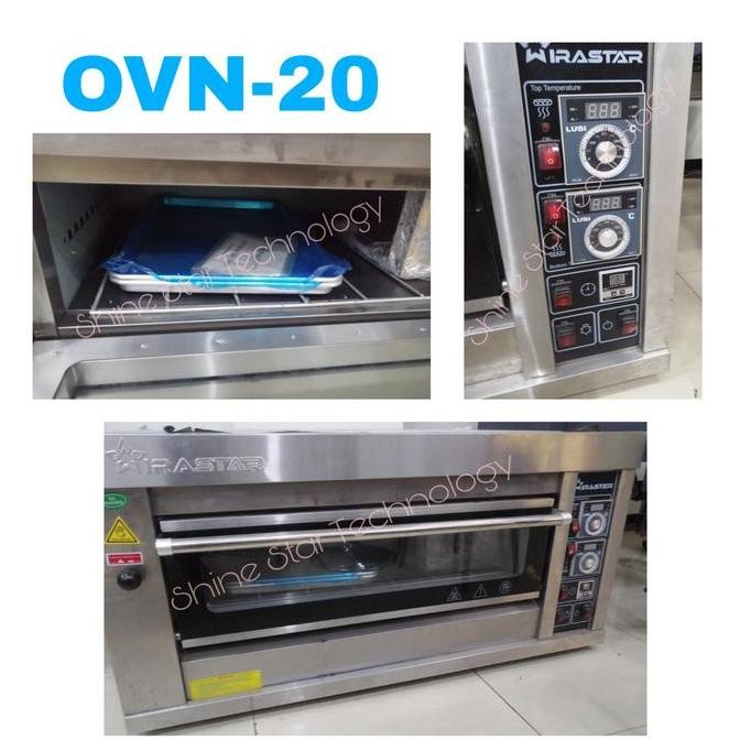 Oven Gas 1 Deck 2 Tray Wirastar OVN-20 ; Oven Roti 2 loyang