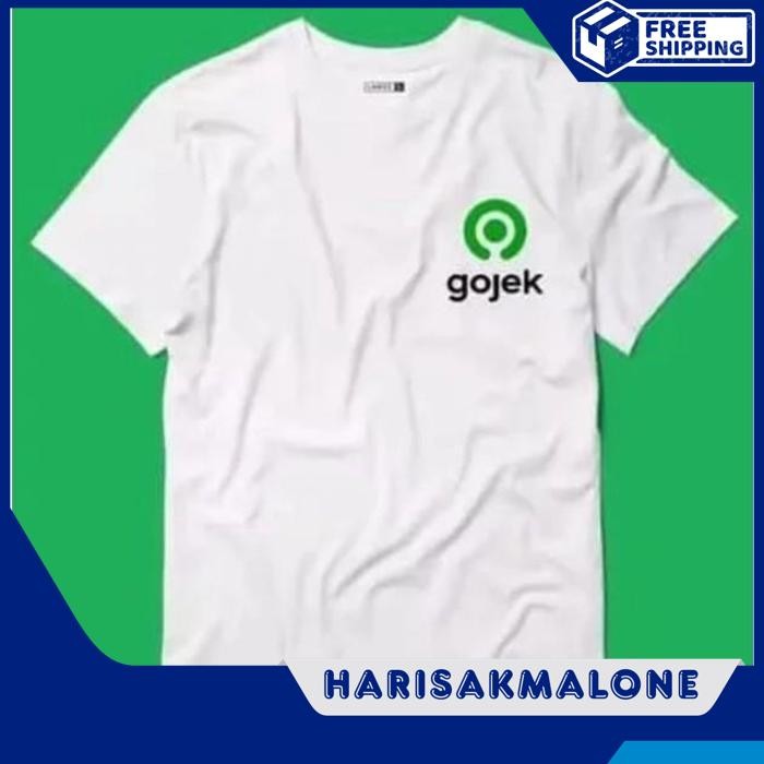 BERKUALITAS TINGGI KAOS TSHIRT BAJU OBRAL MURAH COMBED 30S DISTRO KECIL GOJEK POLOS CUSTOM INDONESIA