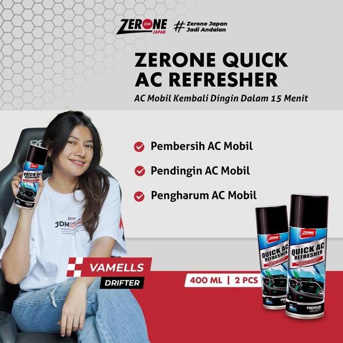 Zerone Quick AC Refresher Penyegar AC Mobil Murah