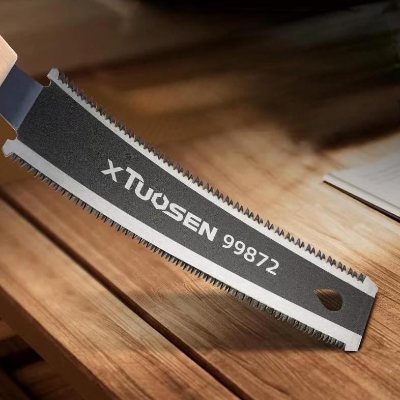 PROMO!!! Gergaji Tangan Jepang 310mm Gergaji Kayu Super Tajam Jepang Dua Sisi Tangan Pemotong Kayu G