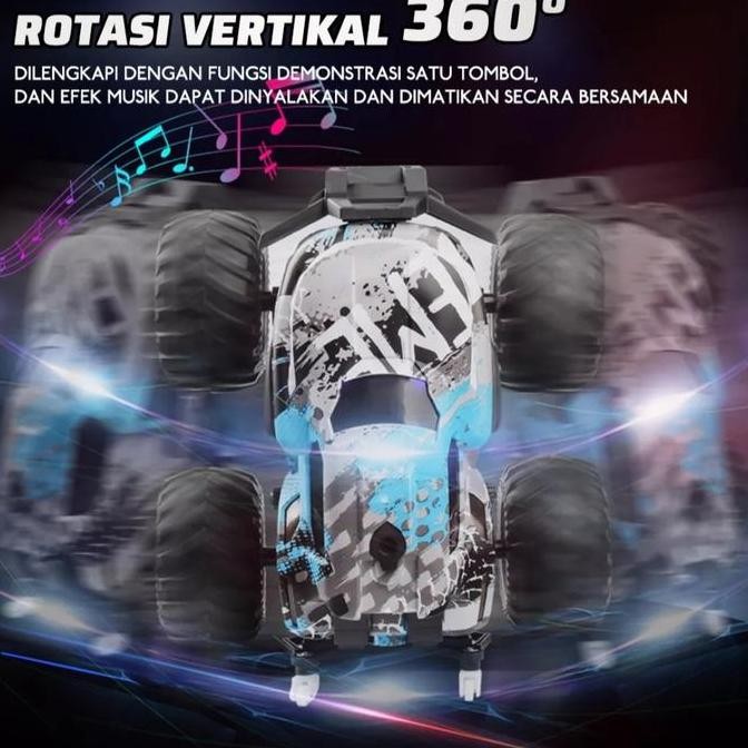 Mainan edukasi anak Mobil RC Remote Control Jumbo Monster Truck