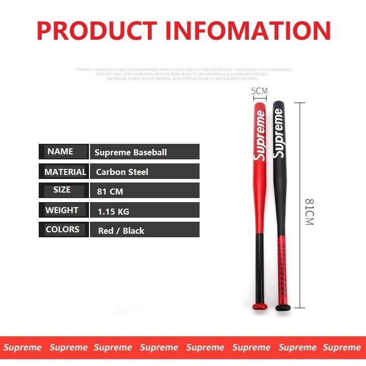 Special 81Cm Tongkat Baseball Besi Tongkat Baseball Supreme Baseball Bat Tongkat Bisbol Besi Stick B