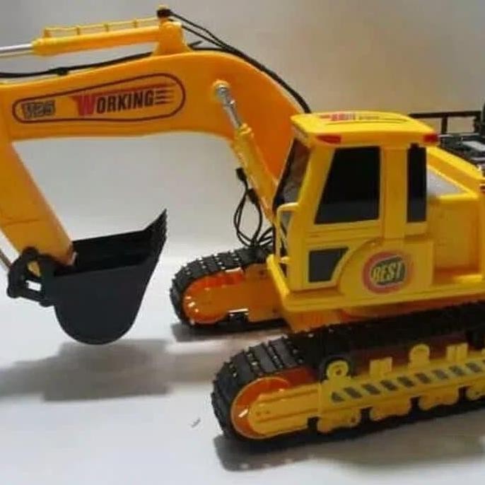 Mainan Remote Control Mobil Excavator Beko Digger